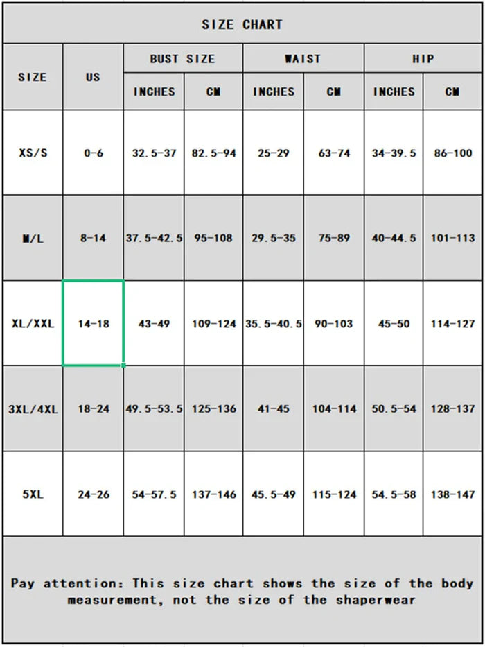 Full Body Shaper - Seamless